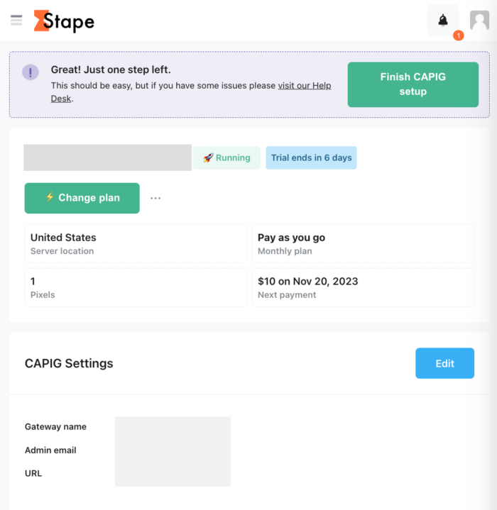 Stape API Gateway